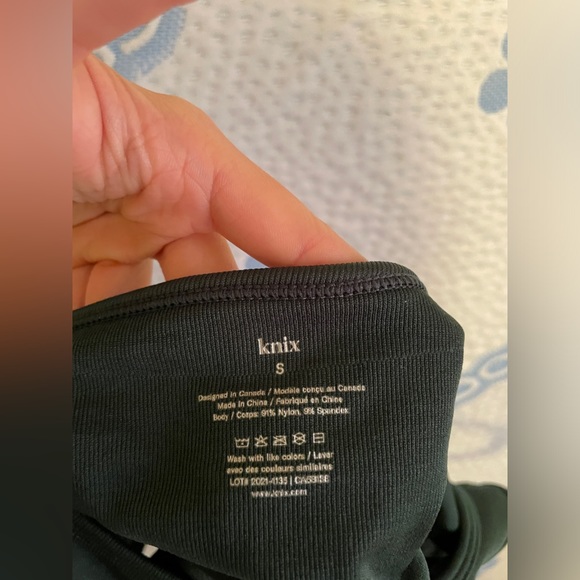 Knix Good To Go Seamless Tank Crop - Picture 6 of 7